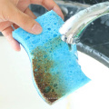 Kitchen cleaning scrubber cellulose sponge scrub with scouring pad